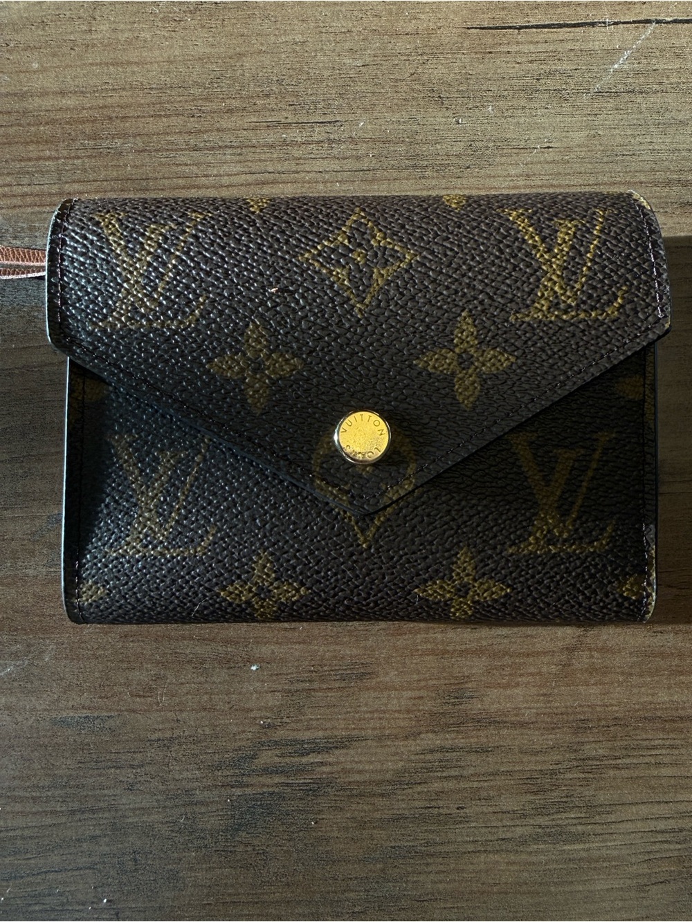Louis Vuitton Monogram Compact Wallet - Brown/Gold Trim
